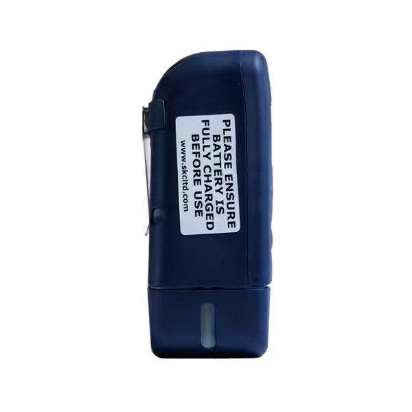 Vue de profil Pompe SKC AirChek 3000, pour prélèvement de poussière, gaz et vapeur