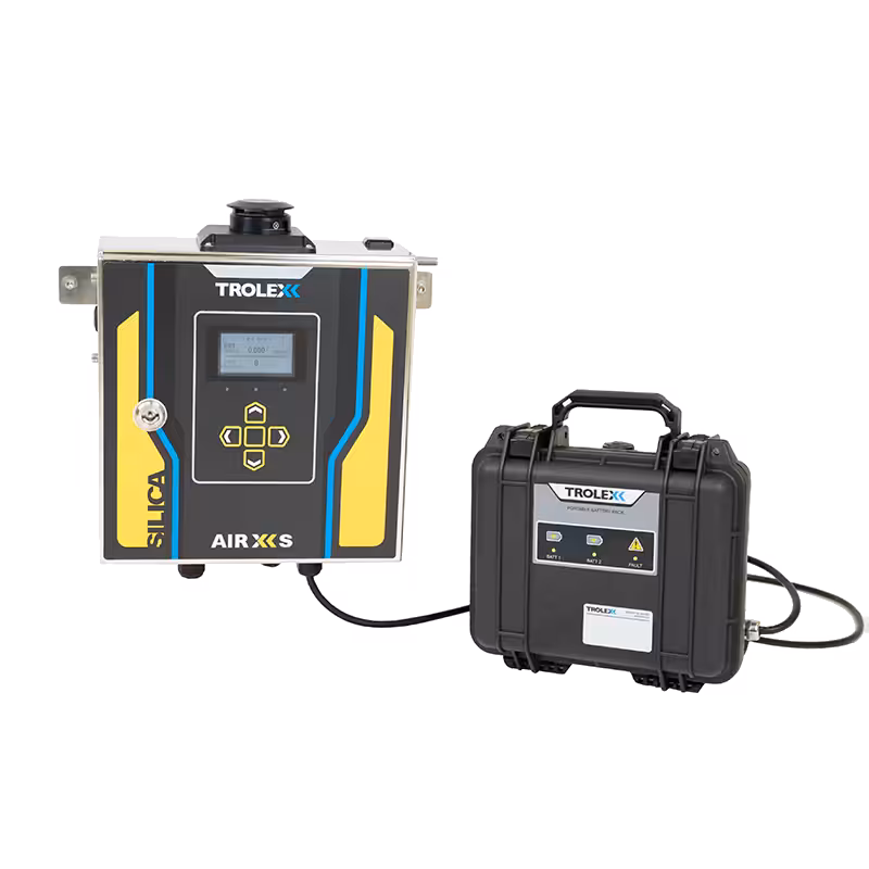 Détecteur de silice Air XS, avec pack batterie