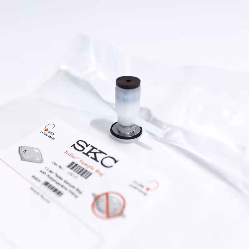 Embout polypropylène sac de prélèvement en TEDLAR