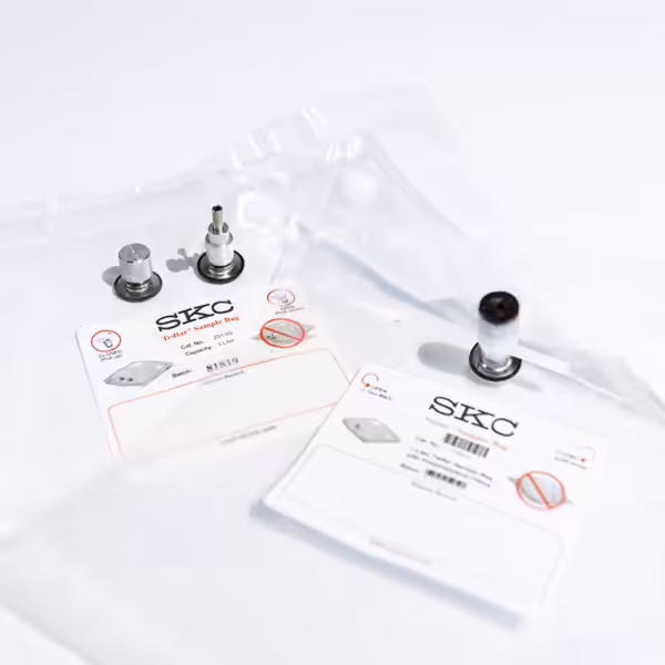 Sacs de prélèvement en TEDLAR embout inox ou polypropylène