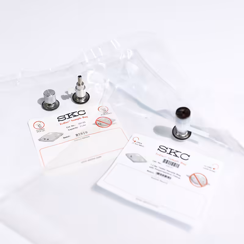 Sacs de prélèvement en TEDLAR embout inox ou polypropylène
